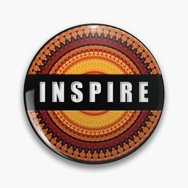 Item preview, Power To Inspire Emblem, Motivational & Inspirational Design designed and sold by PlanetEye Designs.