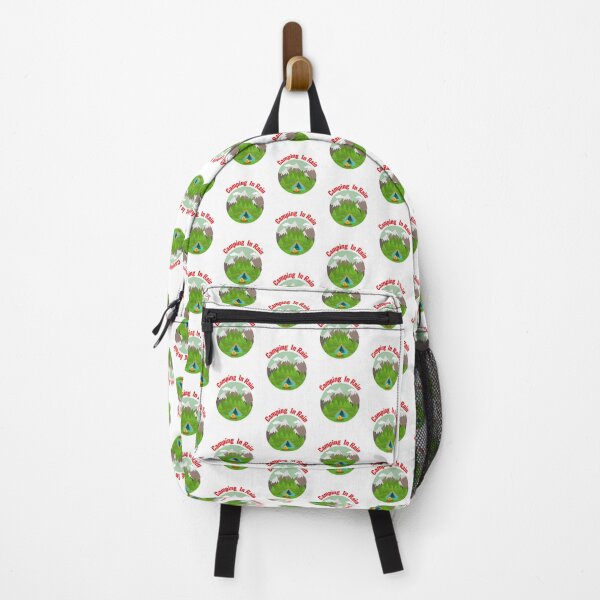 Item preview, Camping In Rain designed and sold by Chanchane Store.
