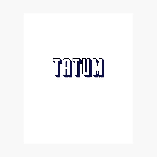 TATUM Photographic Print