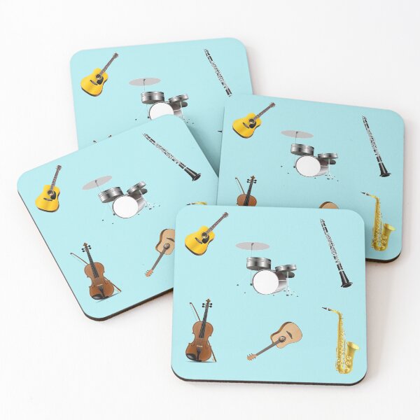 Item preview, Cute Musical Instruments With Music Lovers who's life fully musical designed and sold by Funwithmusic.