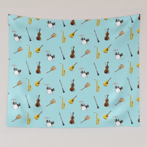 Item preview, Cute Musical Instruments With Music Lovers who's life fully musical designed and sold by Funwithmusic.