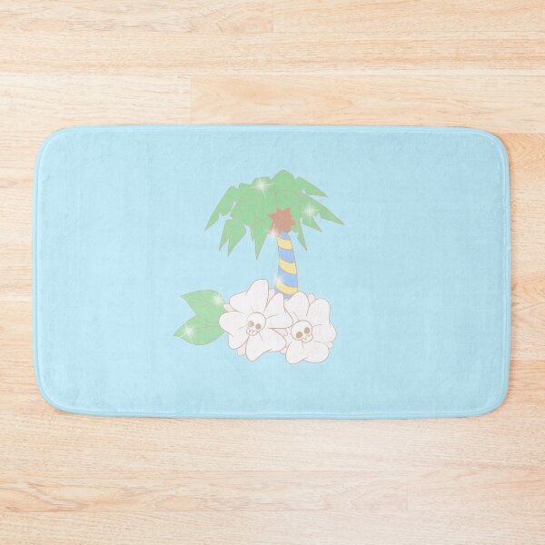 Item preview, Swirly Palm Trees ? (blue and yellow) designed and sold by gross-girl99.