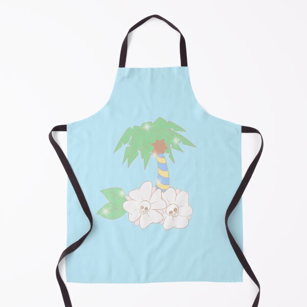 Item preview, Swirly Palm Trees ? (blue and yellow) designed and sold by gross-girl99.