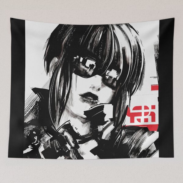 Item preview, Cyberpunk Cool Girl Fashion Urban Style designed and sold by OWLvision33.