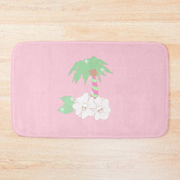 Item preview, Swirly Palm Trees ? (pink and green) designed and sold by gross-girl99.