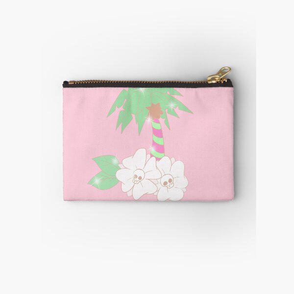 Item preview, Swirly Palm Trees ? (pink and green) designed and sold by gross-girl99.