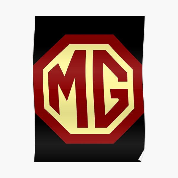 Mg Car Logo Posters  Redbubble