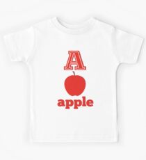baby learns the alphabet a Kids Tee
