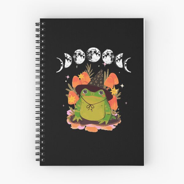 Item preview, Cottagecore Aesthetic Goblincore Frog Wizard on Mushroom designed and sold by Dressed For  Duty.