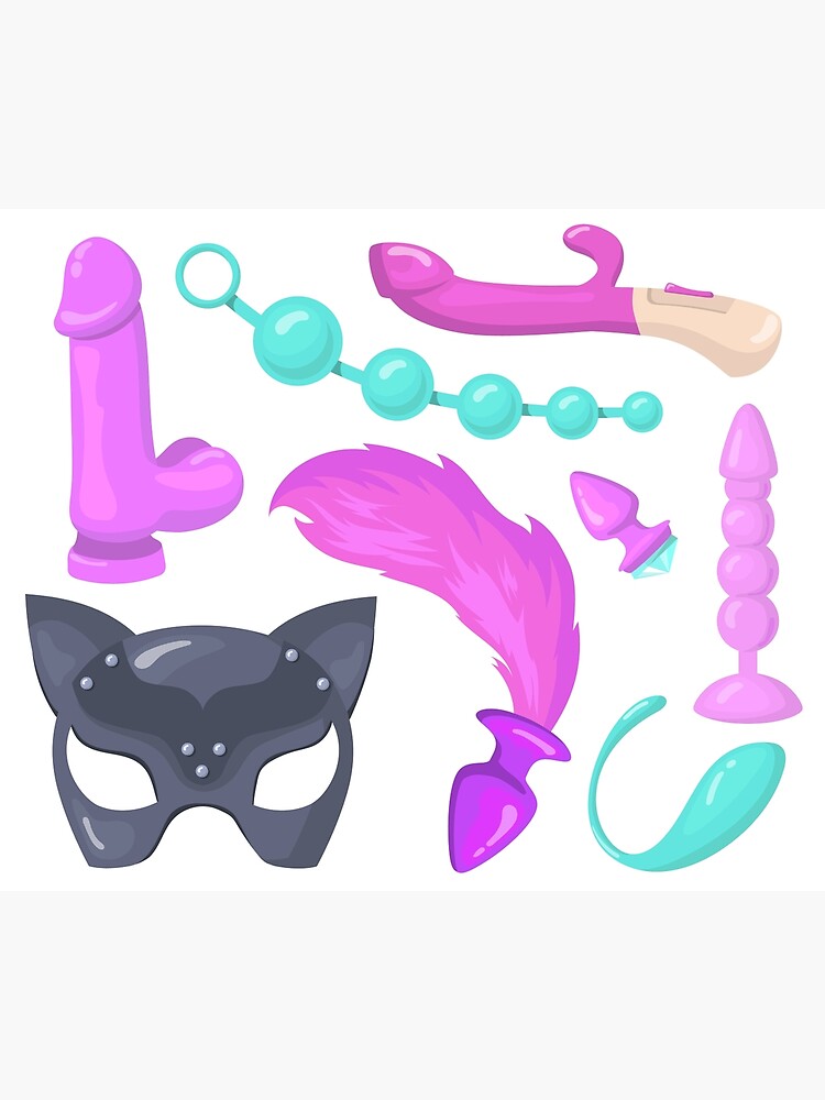 Poster for Sale mit "Sexspielzeug Set BDSM" von TheFarghal | Redbubble