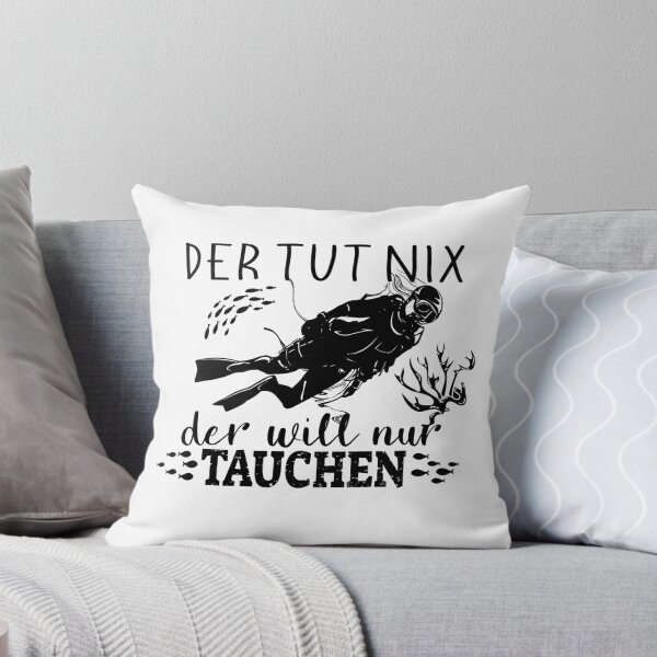 Item preview, He doesn't do anything, he just wants to dive diver saying design designed and sold by brunsch-print.