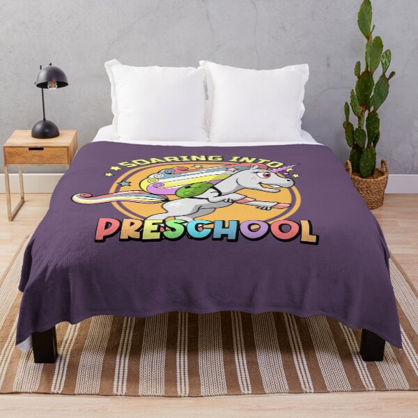 Item preview, Soaring Into Preschool | Unicorn designed and sold by BoldTigerDesign.