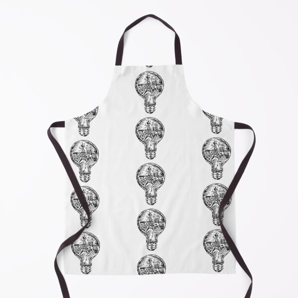 Item preview, LightCity Black on White designed and sold by Nealoc.
