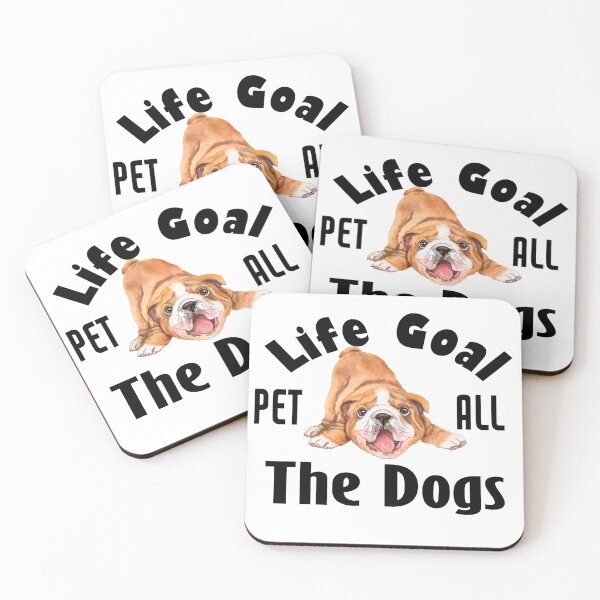 Item preview, Life Goal Pet All The Dogs designed and sold by VerasCreations.