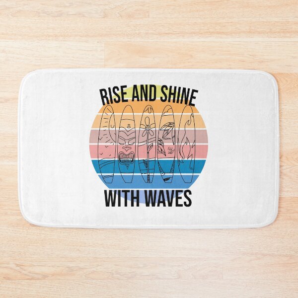 Item preview, Rise and shine with waves designed and sold by felric.