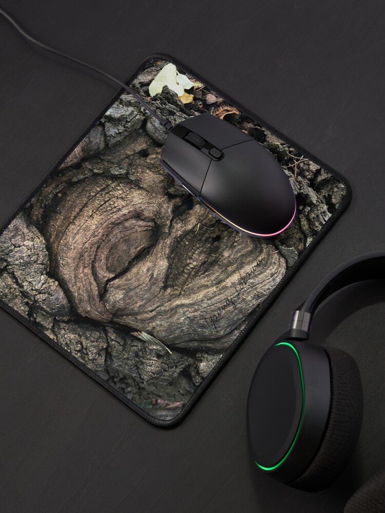 Alternate view of FEMALE SPIRIT AN OAK TREE By Yannis Lobaina Mouse Pad
