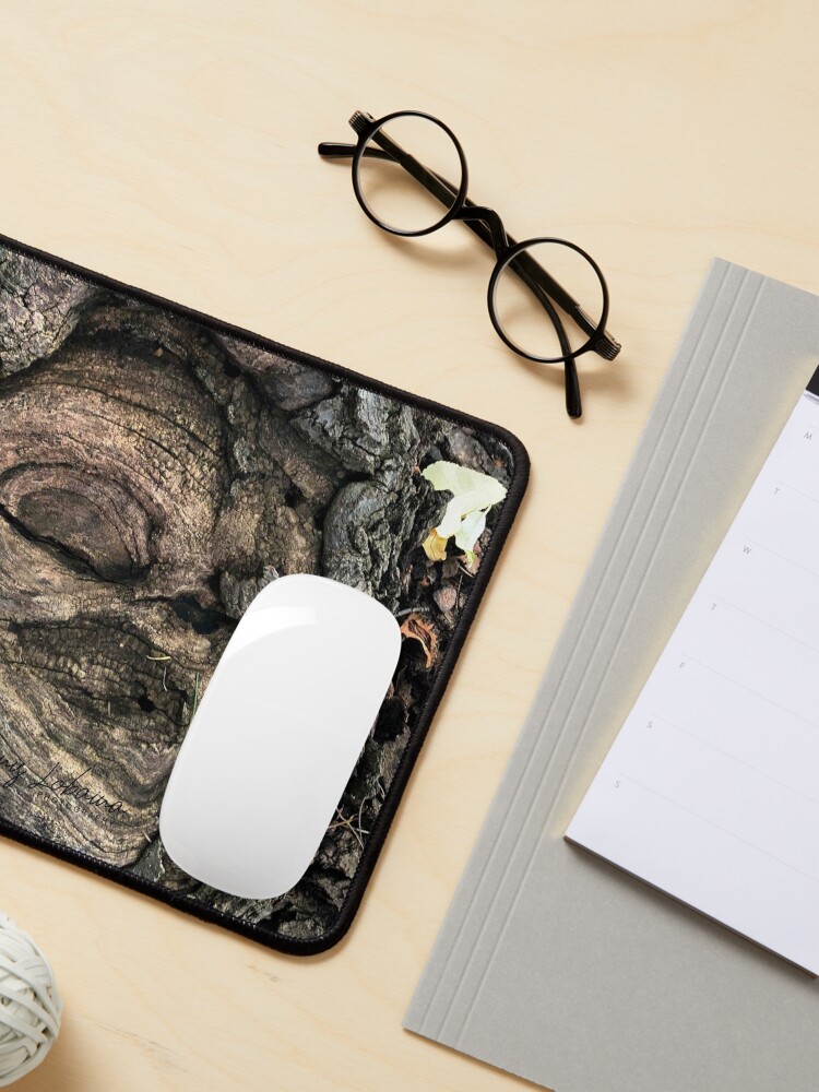 Alternate view of FEMALE SPIRIT AN OAK TREE By Yannis Lobaina Mouse Pad