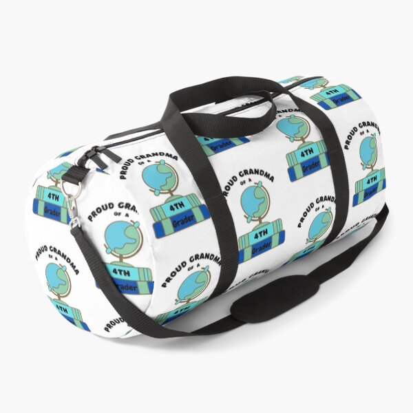 Item preview, proud grandma of a fourth grader, globe graphic designed and sold by Jessi-Sketches.