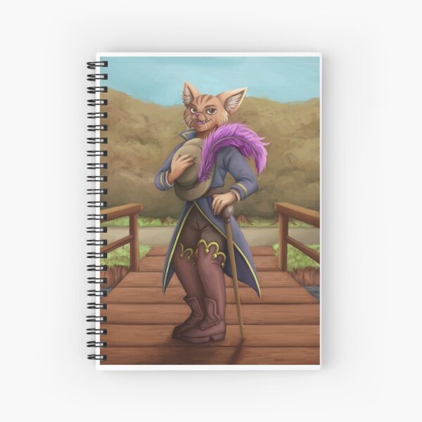 puss in boots Spiral Notebook