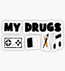 My Drugs Sticker
