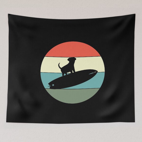Item preview, Dog On Surfboard designed and sold by odrito.