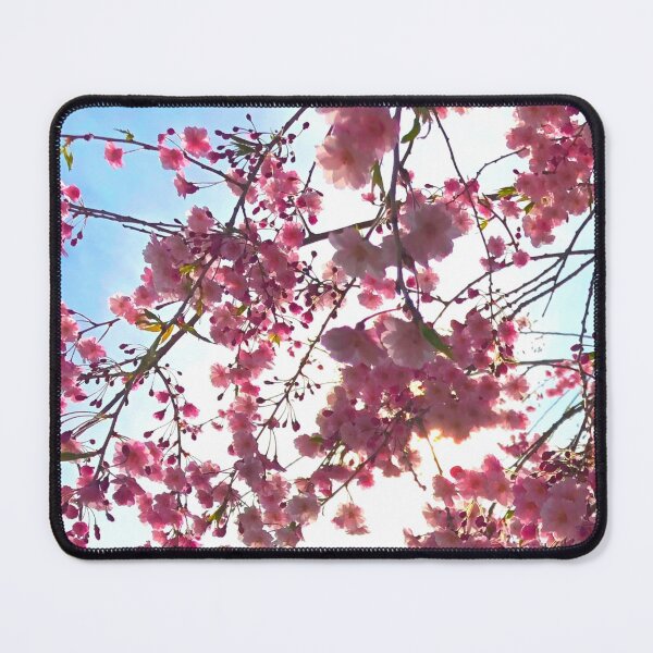 Item preview, Pink cherry tree floral spring blossoms designed and sold by hollycooper.