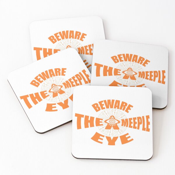 Item preview, Funny Board Game Evil Eye Meeple designed and sold by Milizabeth.