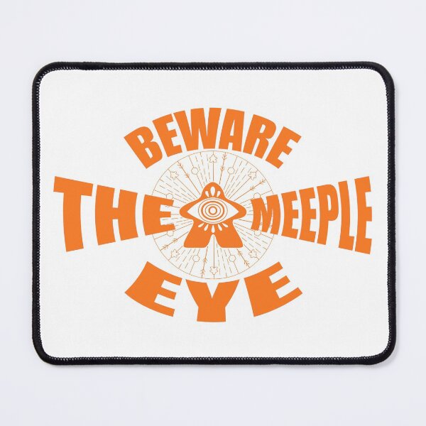 Item preview, Funny Board Game Evil Eye Meeple designed and sold by Milizabeth.