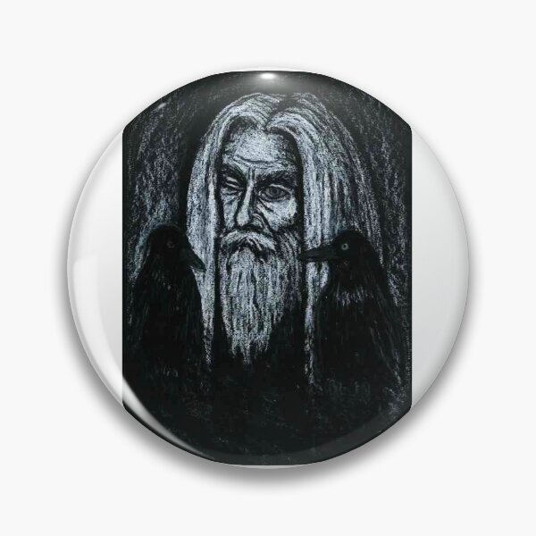 Item preview, Odin (with Hugin and Munin) designed and sold by HARB4RD.