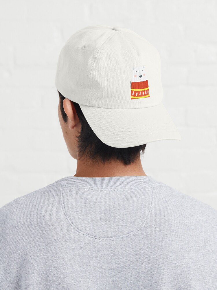 Alternate view of Polar Bear with Sweater Cap