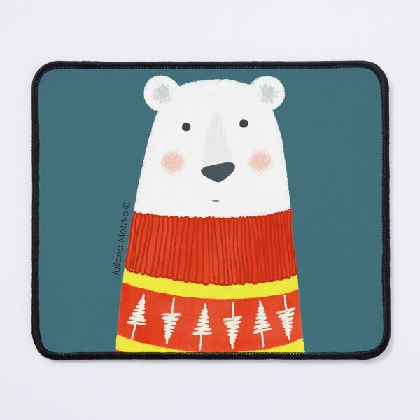 Item preview, Polar Bear with Sweater designed and sold by julianamotzko.