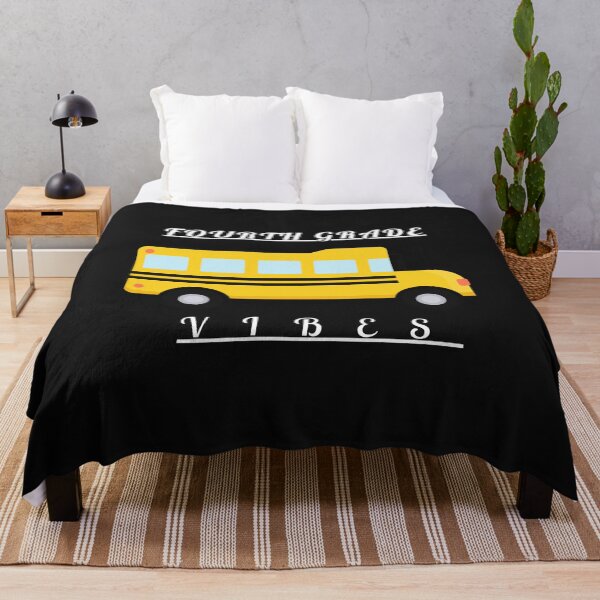 Item preview, Vibes of the Fourth Grade, Hello 4th Grade, Students First Day, Back To School, Bus Graphic Tee, Youth T-Shirt designed and sold by Artistpirate 10.