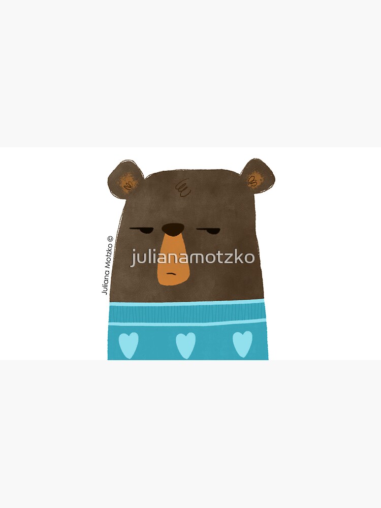 Skeptical Bear by julianamotzko