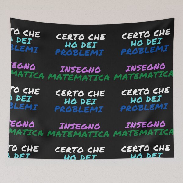 Item preview, Insegno matematica certo che ho dei problemi designed and sold by omaeth303.