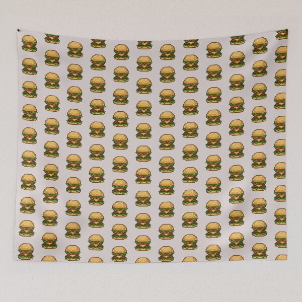 Item preview, Pixel burger designed and sold by Katuend.