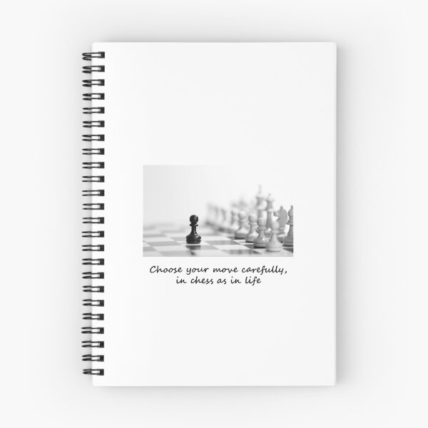 Item preview, Choose your move carefully, in chess as in life designed and sold by i-Culture.