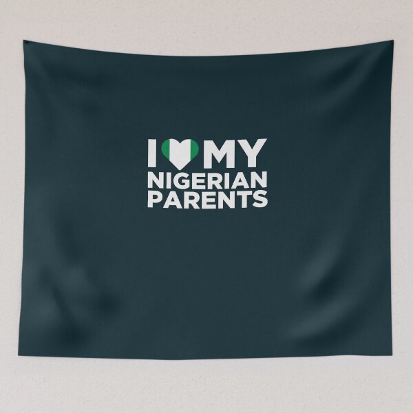 Item preview, I Love My Nigerian Parents designed and sold by AlwaysAwesome.