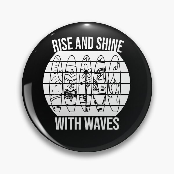 Item preview, Rise and shine with waves designed and sold by felric.