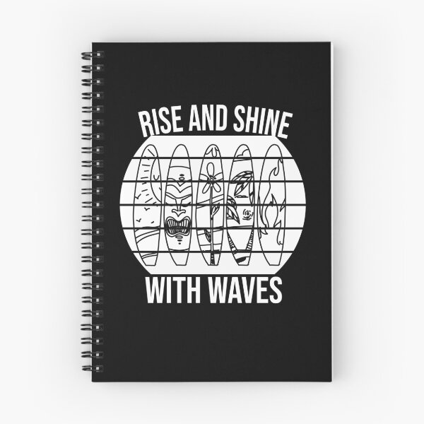 Item preview, Rise and shine with waves designed and sold by felric.