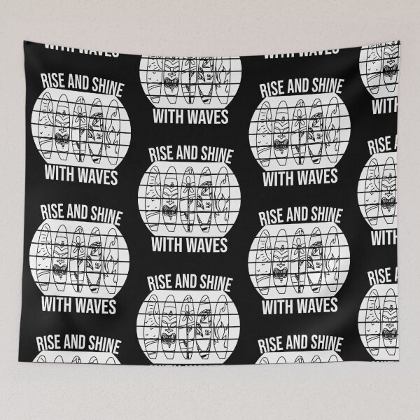 Item preview, Rise and shine with waves designed and sold by felric.
