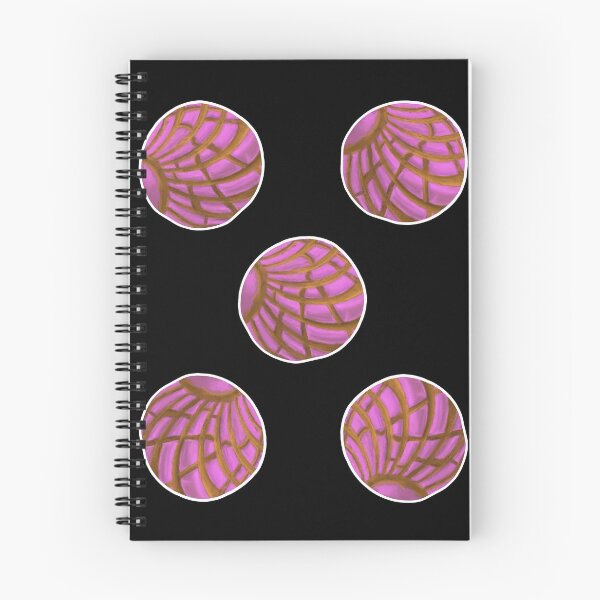 Item preview, Pink Concha Pan Dulce Cookie Sticker Pack Pattern designed and sold by that5280lady.
