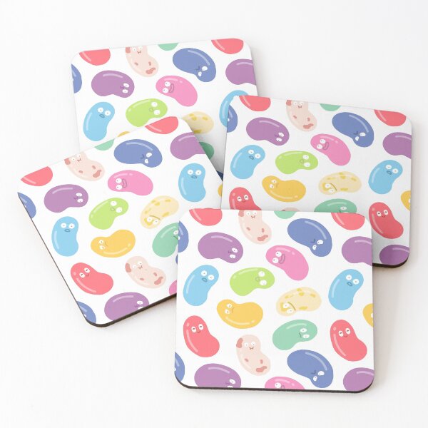Item preview, Jelly beans candy with funny faces designed and sold by Ashleysnook.