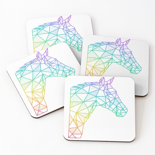 Item preview, Geometric Horse Profile designed and sold by lconway18.