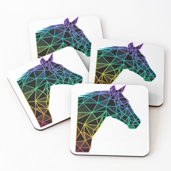 Item preview, Geometric Horse Profile 2 designed and sold by lconway18.