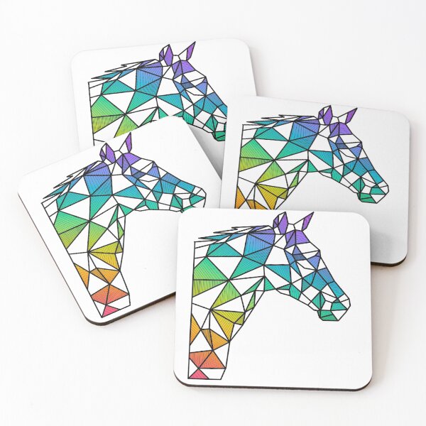 Item preview, Geometric Horse Profile 3 designed and sold by lconway18.
