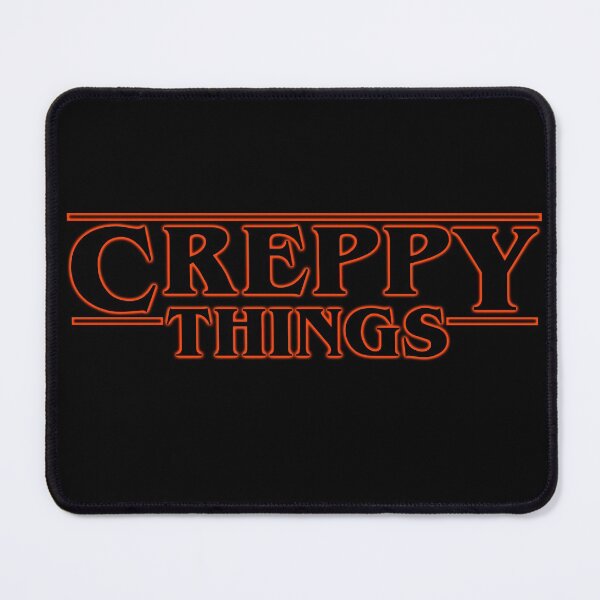Creppy Things Outline Mouse Pad