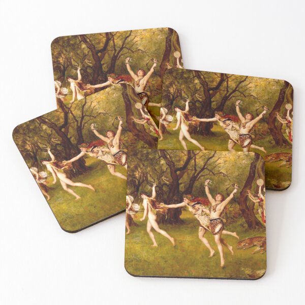Item preview, The Maenads by John Collier designed and sold by GentlyUsedLamp.
