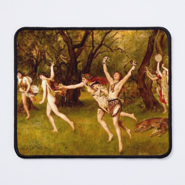 Item preview, The Maenads by John Collier designed and sold by GentlyUsedLamp.