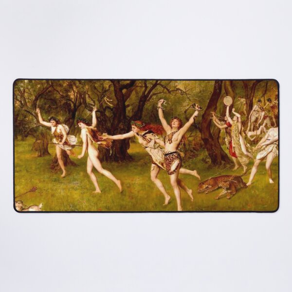 Item preview, The Maenads by John Collier designed and sold by GentlyUsedLamp.