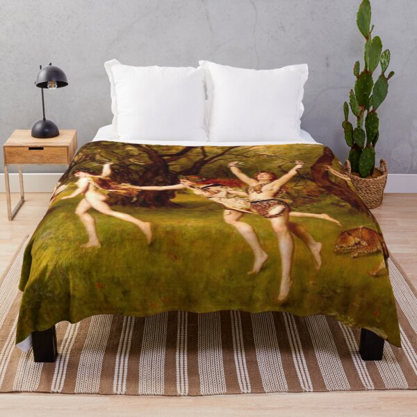 Item preview, The Maenads by John Collier designed and sold by GentlyUsedLamp.